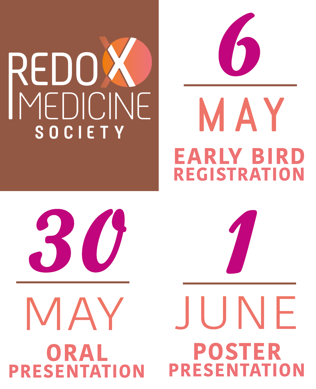 CROPPED Redox 2024 Key Dates - Early bird - Updated on April 30